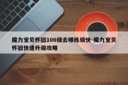 魔力宝贝怀旧100级去哪练级快-魔力宝贝怀旧快速升级攻略